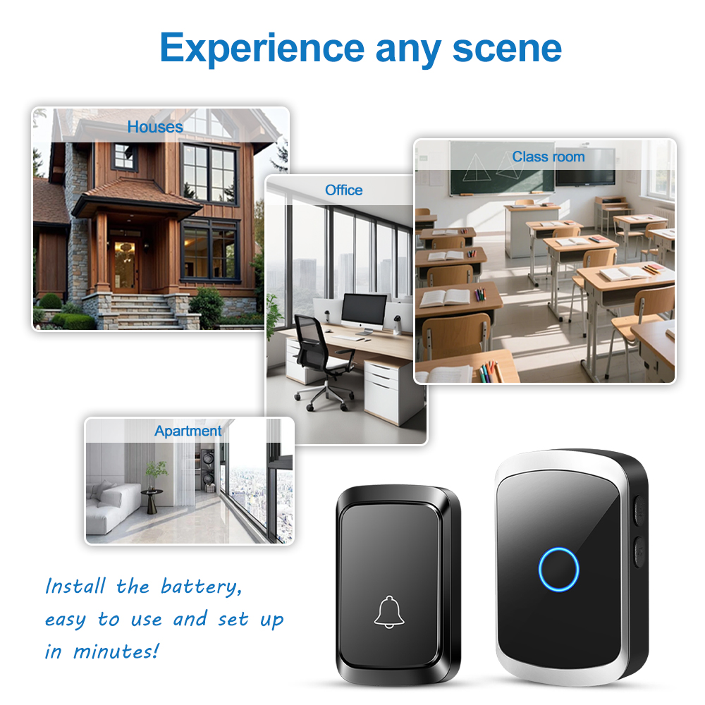 Slimme Draadloze Deurbel Deurb - Smart Home Automation Diy recensie en prijs