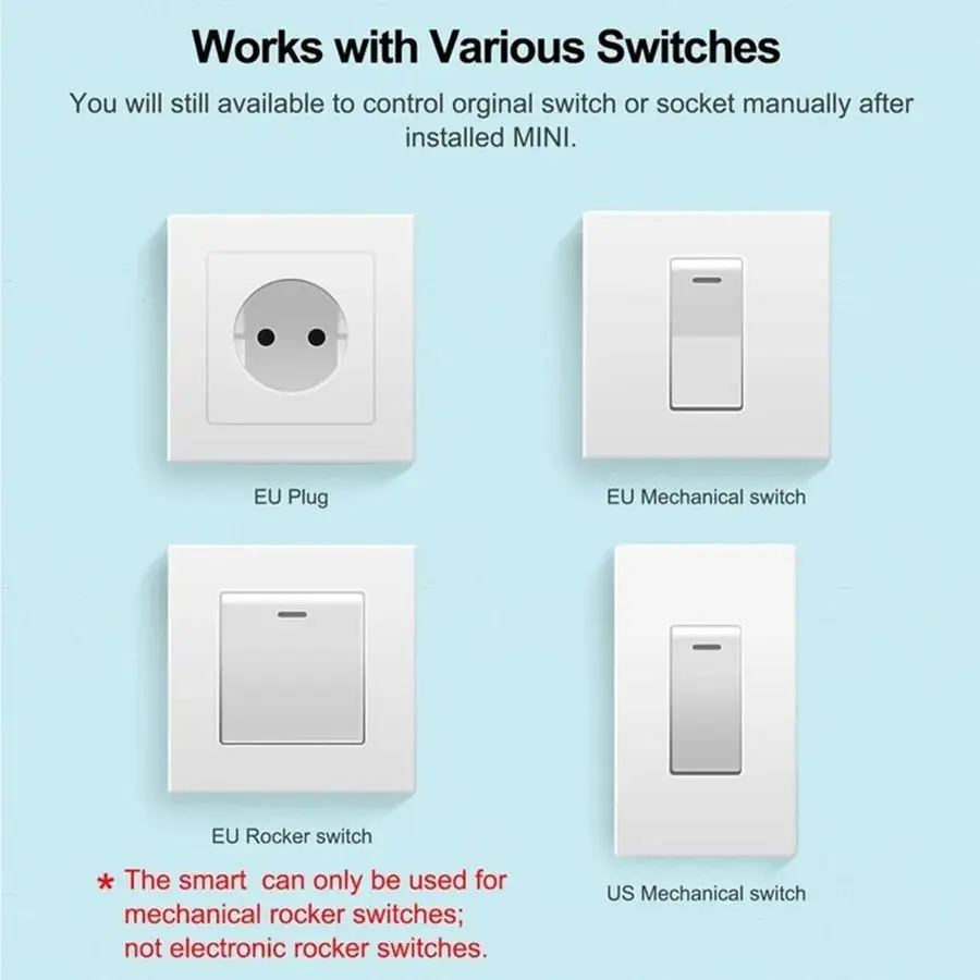 RF433MHz 16A Mini Smart Relay  - Diy Home Automation System recensie en prijs