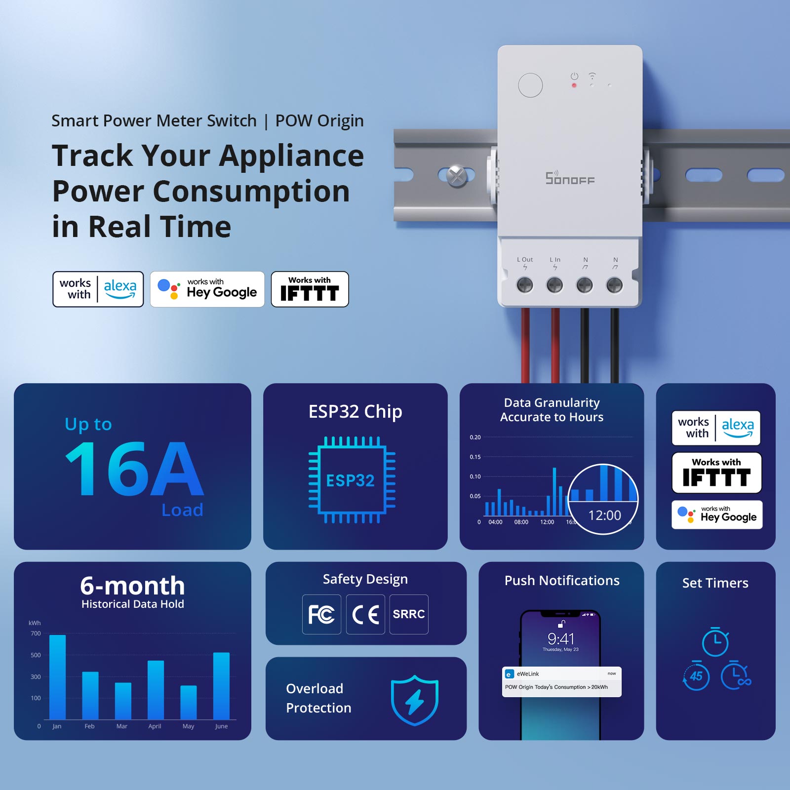 SONOFF POW Oorsprong Powr316 I - Sonoff Basic Switch recensie en prijs