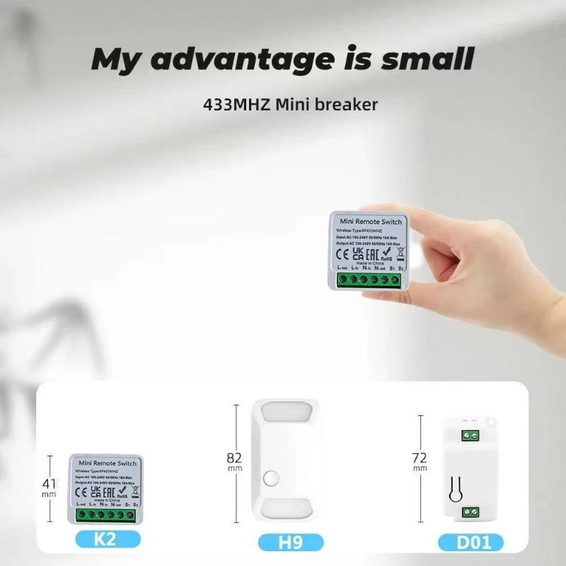 RF 433 MHz Smart Switch Mini D - Diy Home Automation Controller recensie en prijs