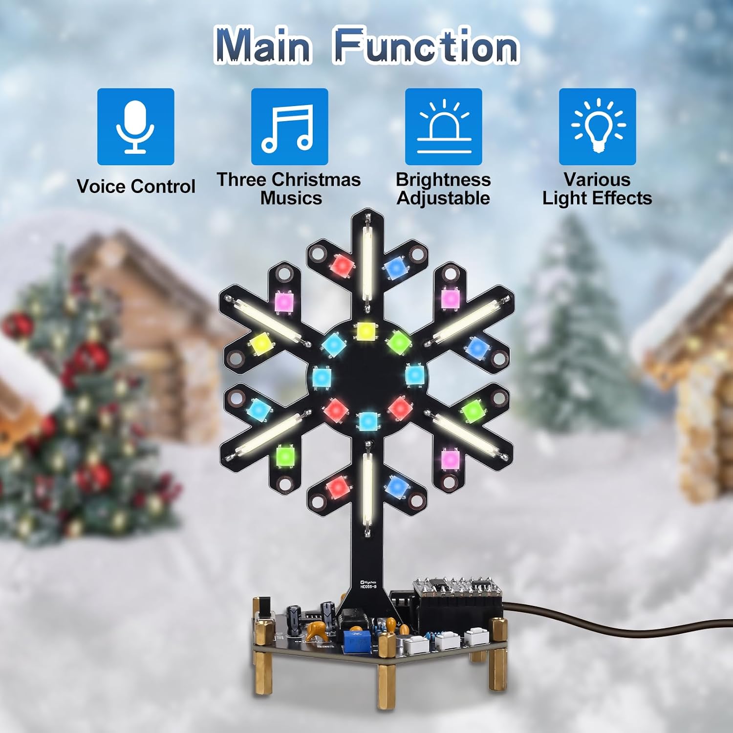 Spectrumlicht met stembedienin - Home Automation System Diy recensie en prijs