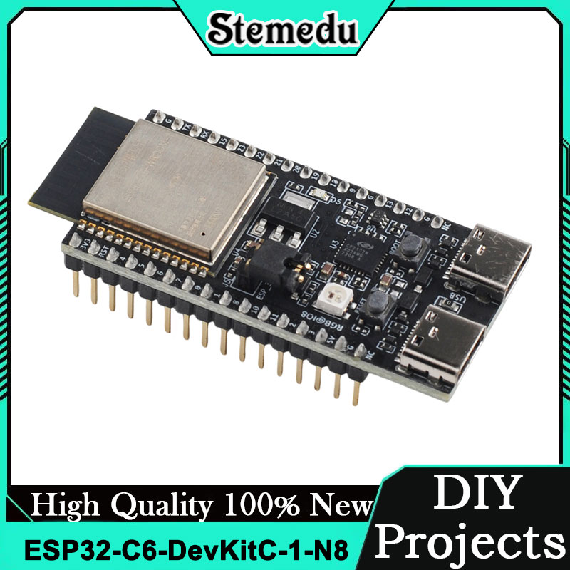 ESP32 C6 DevKitC 1 N8 IoT-bord - Home Automation System Diy recensie en prijs
